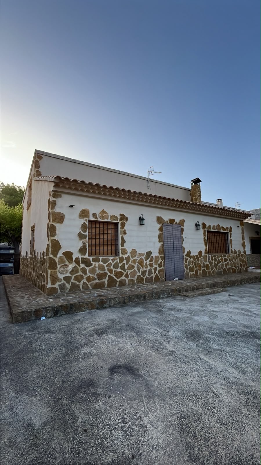 Vista exterior de la casa rural